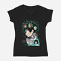 Hero-womens v-neck tee-danielmorris1993