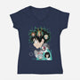 Hero-womens v-neck tee-danielmorris1993
