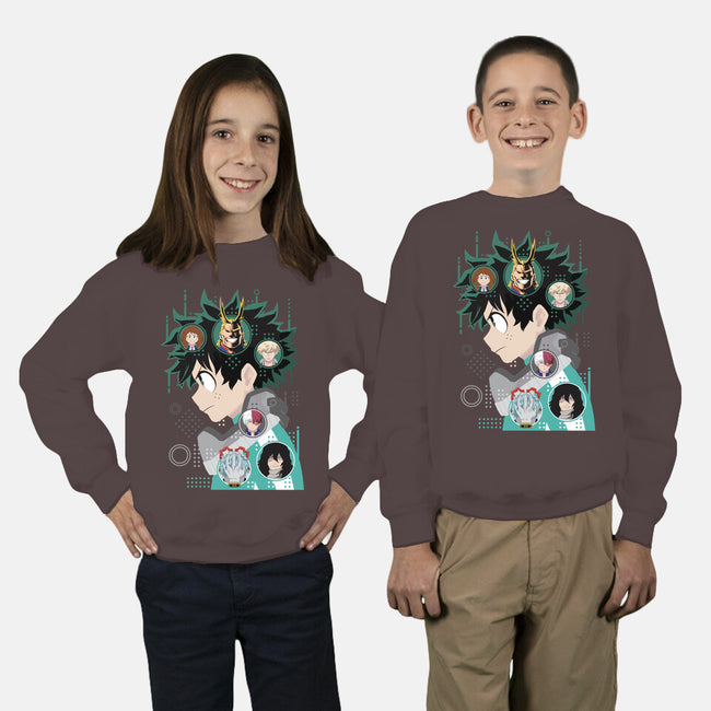 Hero-youth crew neck sweatshirt-danielmorris1993