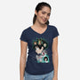 Hero-womens v-neck tee-danielmorris1993