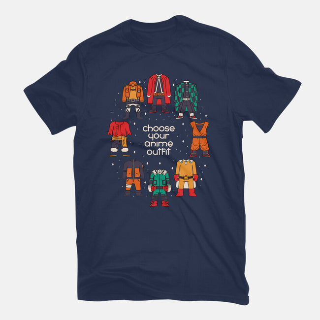 Choose Your Anime Outfit-mens long sleeved tee-Domii