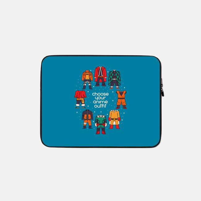 Choose Your Anime Outfit-none zippered laptop sleeve-Domii