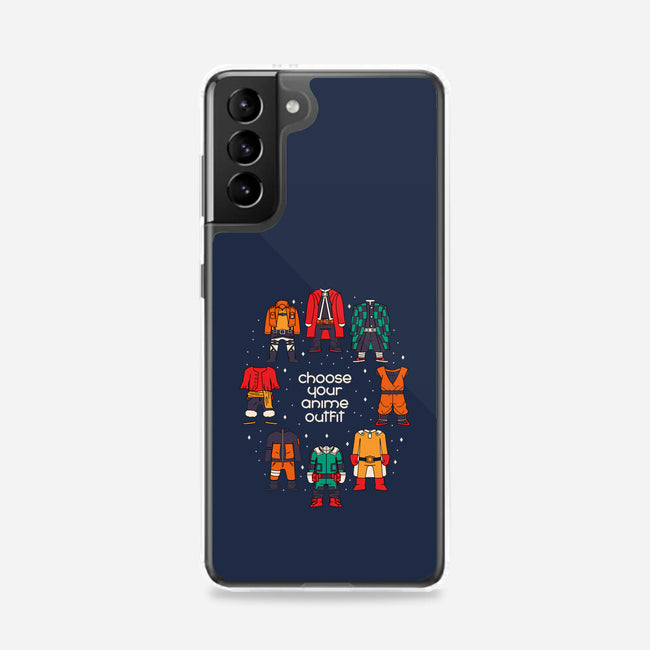 Choose Your Anime Outfit-samsung snap phone case-Domii