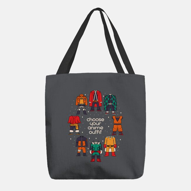 Choose Your Anime Outfit-none basic tote-Domii
