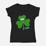 Saint Pat Rick-womens v-neck tee-nathanielf