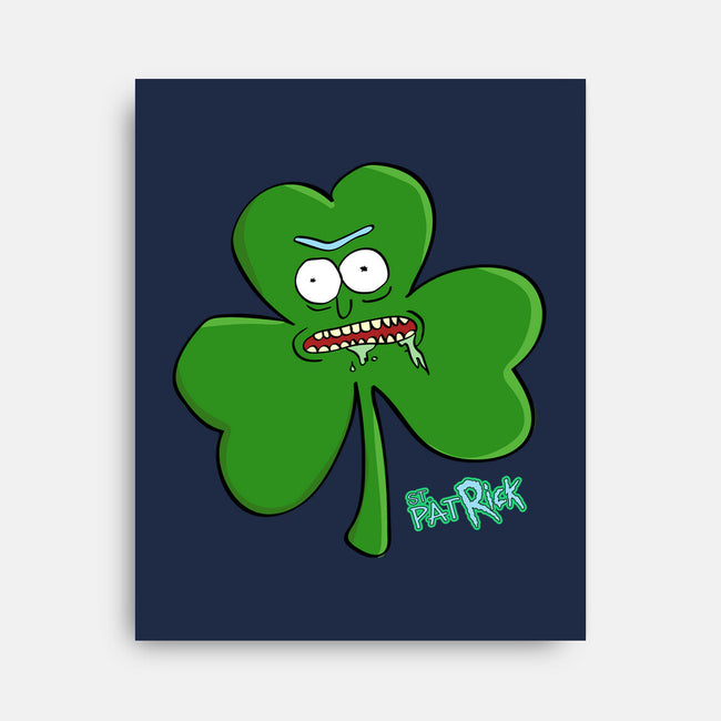 Saint Pat Rick-none stretched canvas-nathanielf