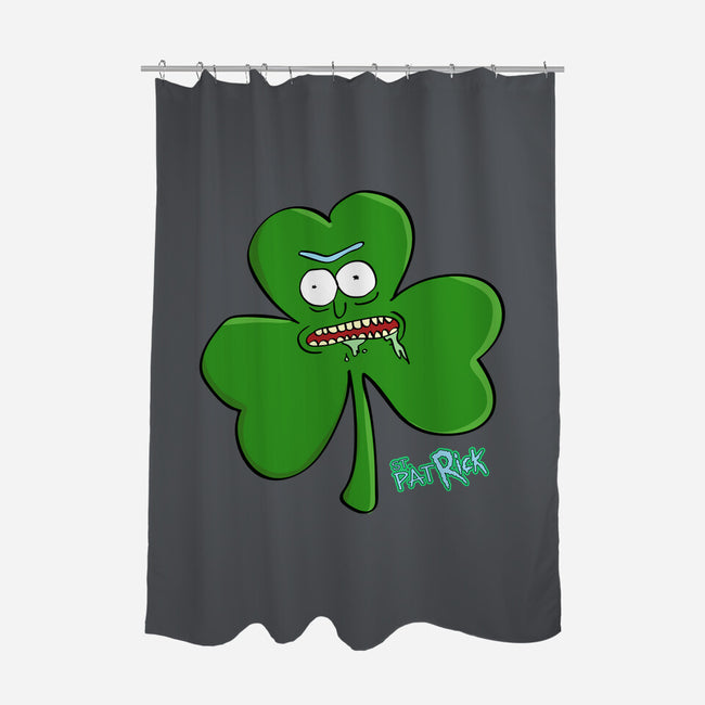 Saint Pat Rick-none polyester shower curtain-nathanielf