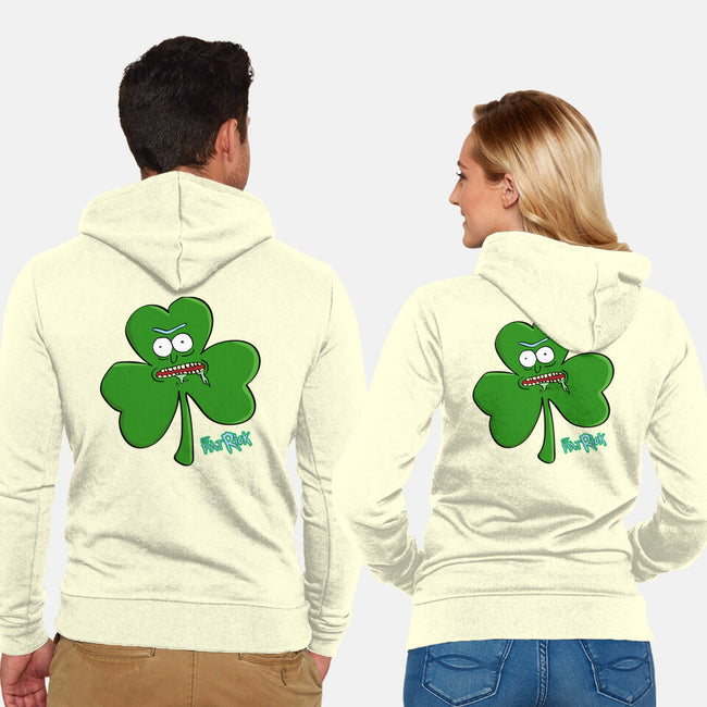 Saint Pat Rick-unisex zip-up sweatshirt-nathanielf