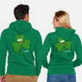 Saint Pat Rick-unisex zip-up sweatshirt-nathanielf