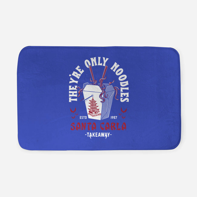 They're Only Noodles-none memory foam bath mat-Nemons