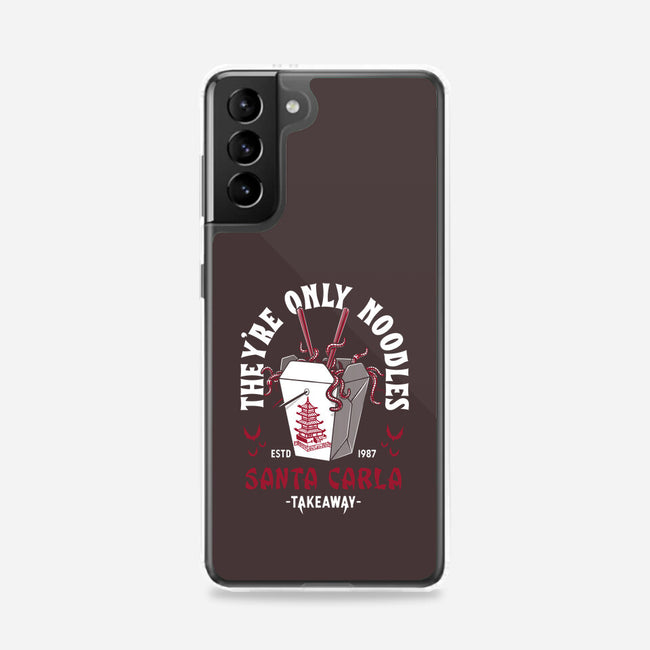 They're Only Noodles-samsung snap phone case-Nemons