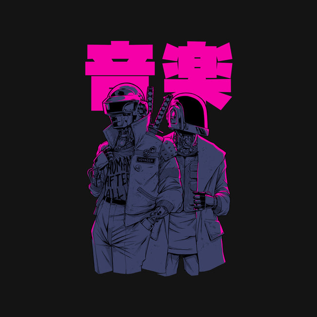 Daft Cyberpunk-unisex baseball tee-Hafaell