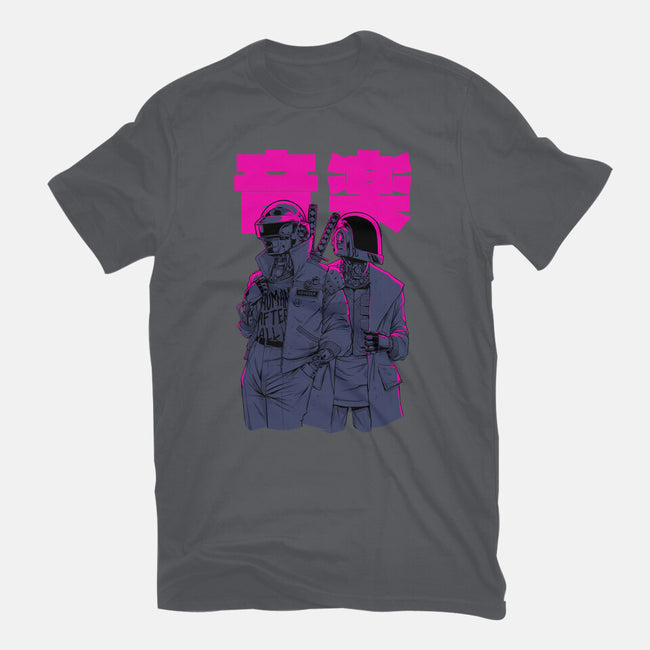 Daft Cyberpunk-womens basic tee-Hafaell