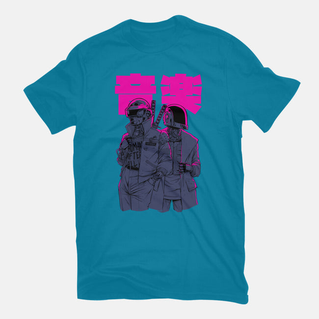 Daft Cyberpunk-womens basic tee-Hafaell