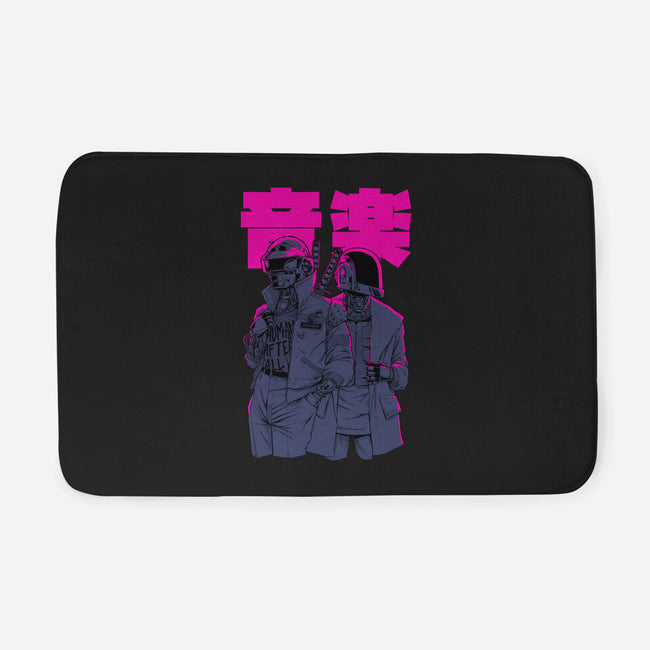 Daft Cyberpunk-none memory foam bath mat-Hafaell