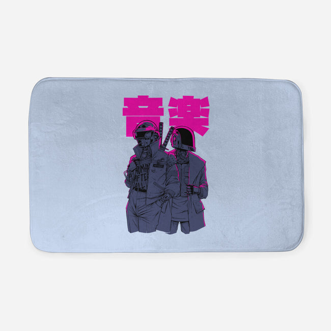 Daft Cyberpunk-none memory foam bath mat-Hafaell