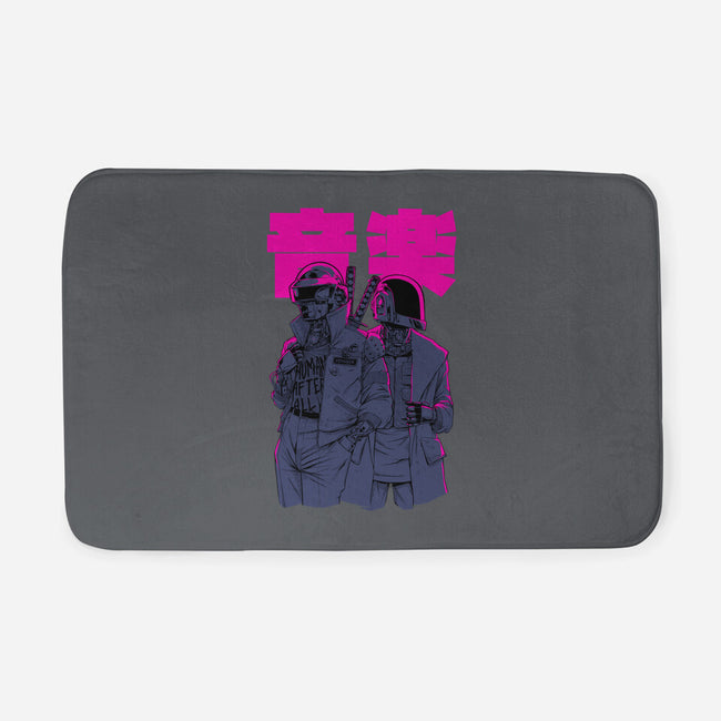 Daft Cyberpunk-none memory foam bath mat-Hafaell