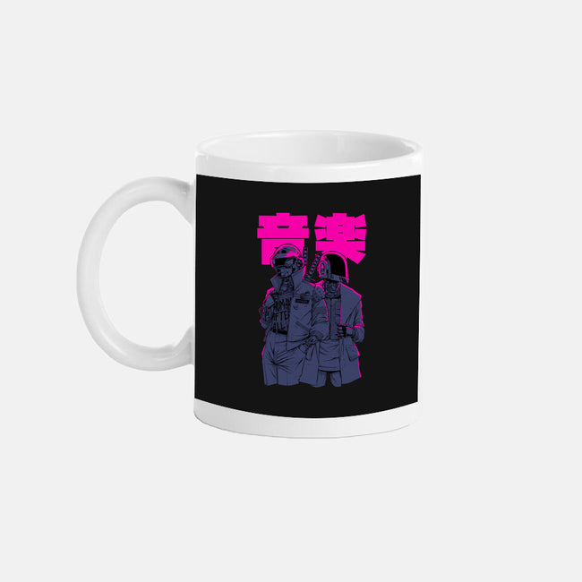 Daft Cyberpunk-none glossy mug-Hafaell