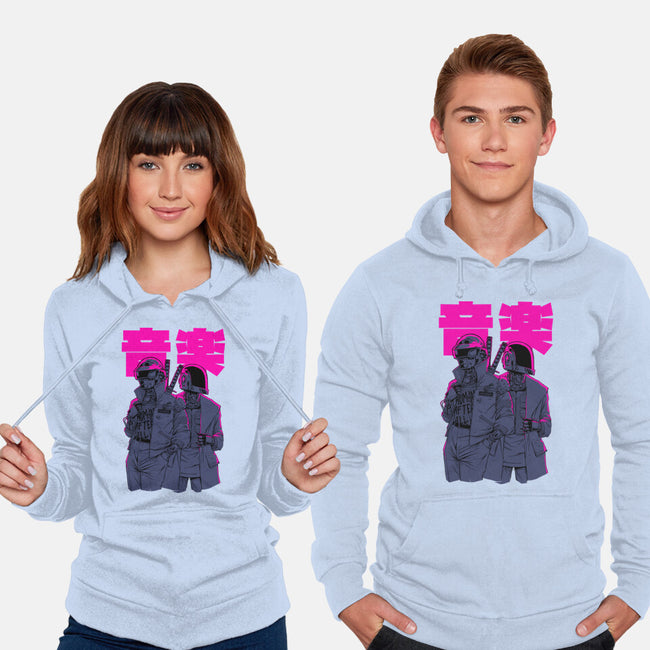 Daft Cyberpunk-unisex pullover sweatshirt-Hafaell