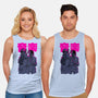 Daft Cyberpunk-unisex basic tank-Hafaell