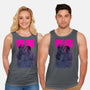 Daft Cyberpunk-unisex basic tank-Hafaell