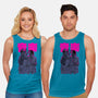 Daft Cyberpunk-unisex basic tank-Hafaell