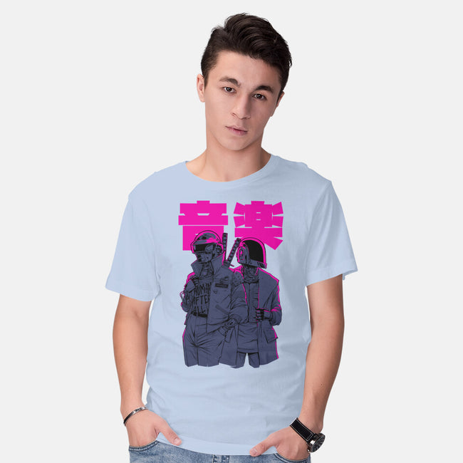 Daft Cyberpunk-mens basic tee-Hafaell