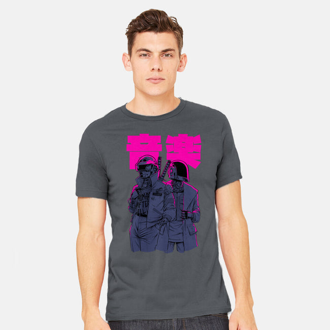 Daft Cyberpunk-mens heavyweight tee-Hafaell