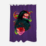 Demon Slayer Siblings-none polyester shower curtain-heydale
