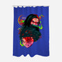 Demon Slayer Siblings-none polyester shower curtain-heydale