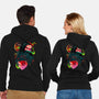 Demon Slayer Siblings-unisex zip-up sweatshirt-heydale