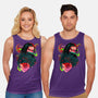 Demon Slayer Siblings-unisex basic tank-heydale