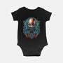 Ragnarok Is Coming-baby basic onesie-glitchygorilla