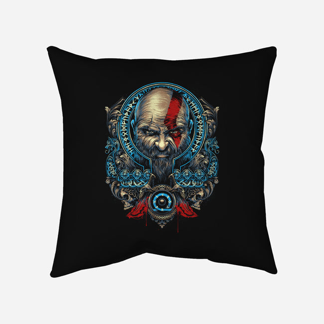 Ragnarok Is Coming-none removable cover throw pillow-glitchygorilla