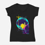 Bounty Hunter-womens v-neck tee-Jelly89