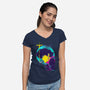 Bounty Hunter-womens v-neck tee-Jelly89