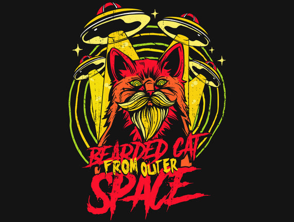 Bearded Cat From Outer Space