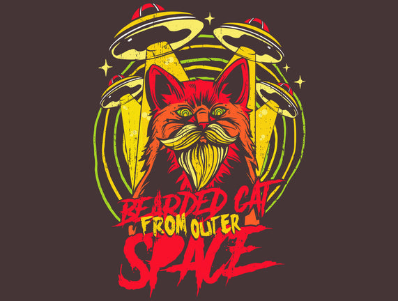 Bearded Cat From Outer Space