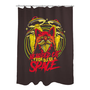 Bearded Cat From Outer Space