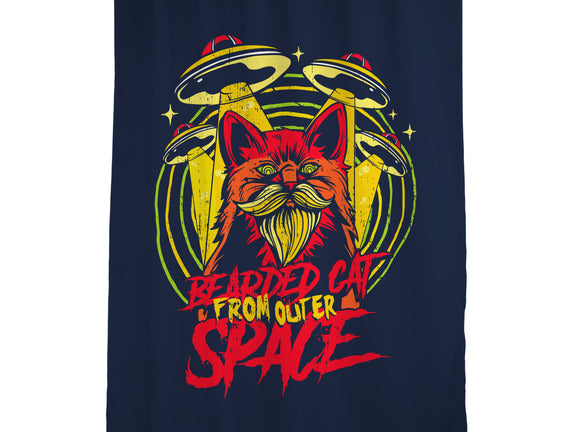 Bearded Cat From Outer Space