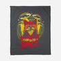 Bearded Cat From Outer Space-none fleece blanket-Paul Hmus