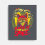 Bearded Cat From Outer Space-none stretched canvas-Paul Hmus