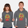 Bearded Cat From Outer Space-unisex pullover sweatshirt-Paul Hmus