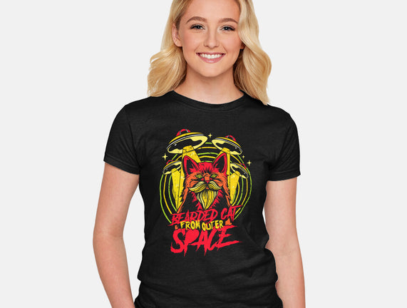 Bearded Cat From Outer Space