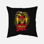 Bearded Cat From Outer Space-none removable cover w insert throw pillow-Paul Hmus