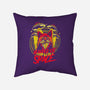 Bearded Cat From Outer Space-none removable cover w insert throw pillow-Paul Hmus