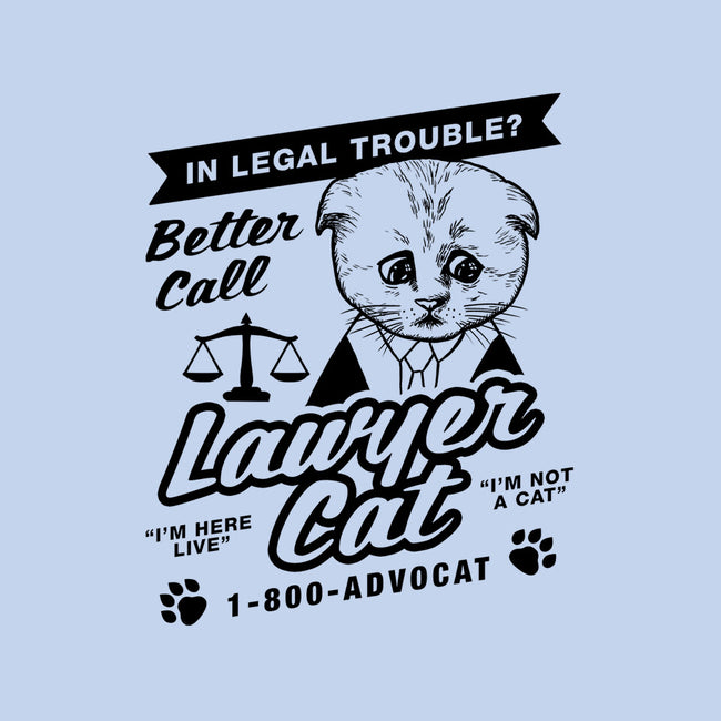 Better Call Lawyer Cat-none removable cover w insert throw pillow-dumbshirts