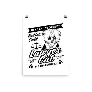 Better Call Lawyer Cat
