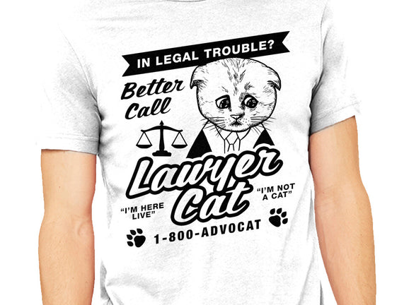 Better Call Lawyer Cat
