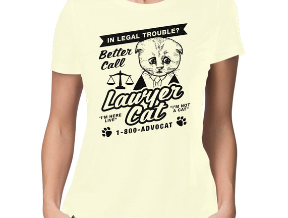 Better Call Lawyer Cat